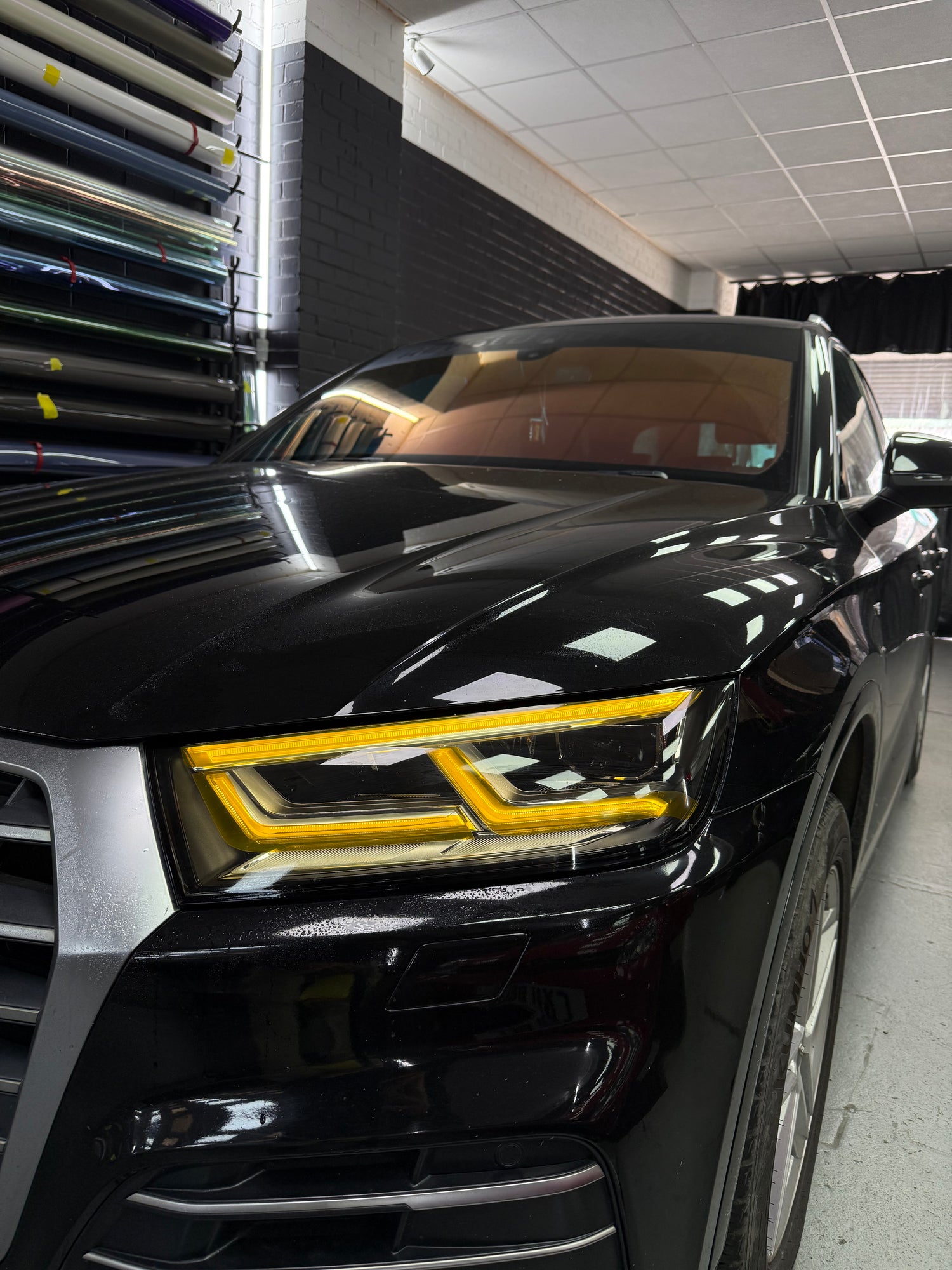 Audi Q5 2nd gen. DRL tint kit (SKU )