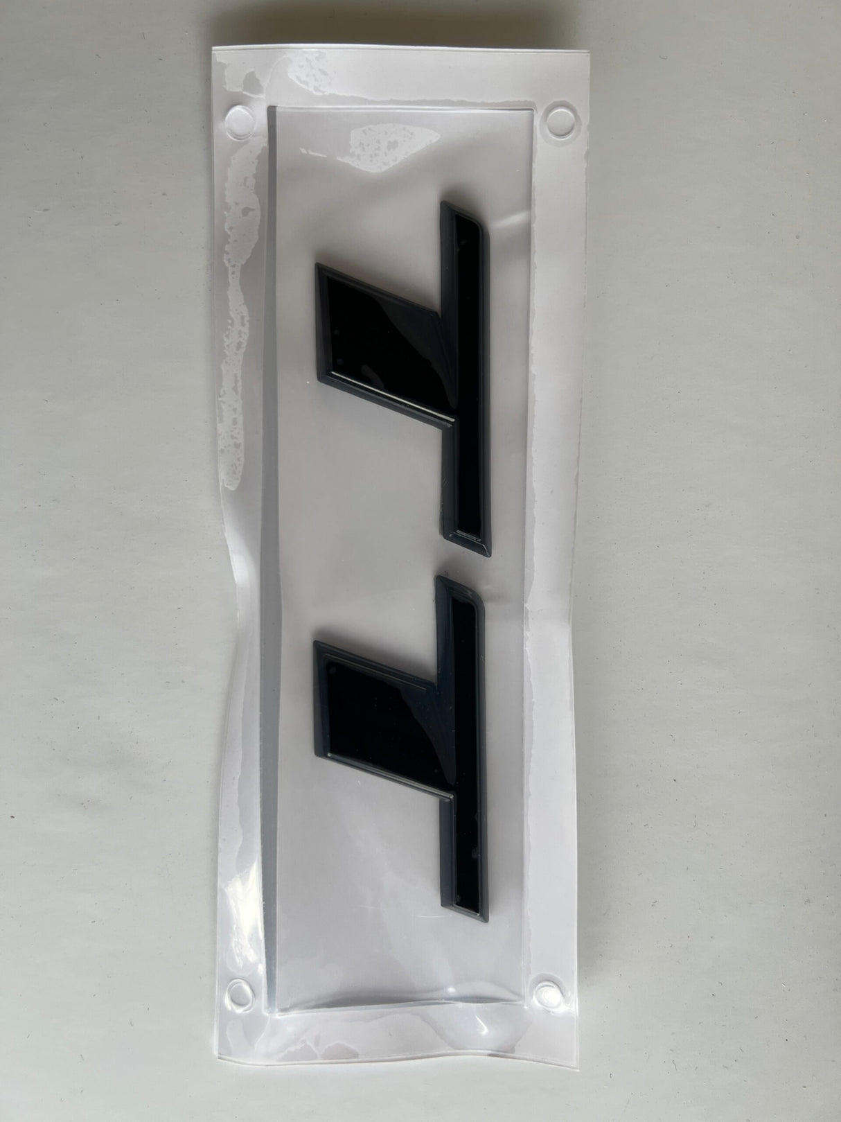 Audi rear badges - Gloss Black, TT image