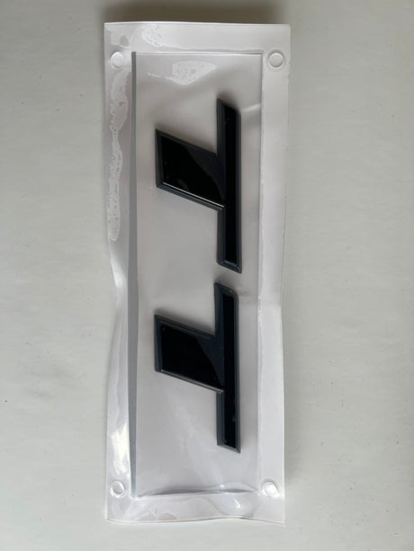 Audi rear badges - Gloss Black, TT image