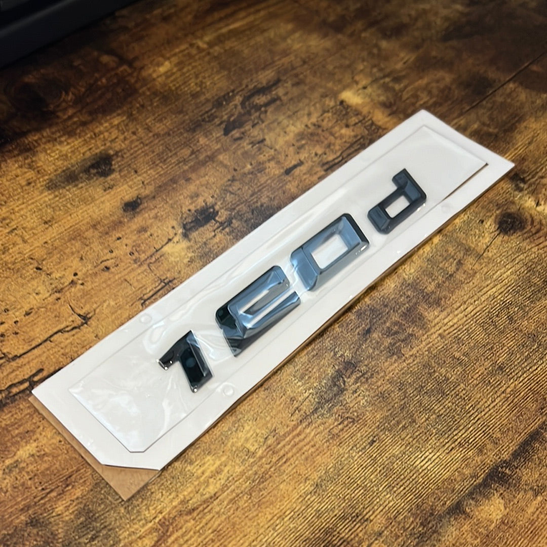 BMW badge replacement