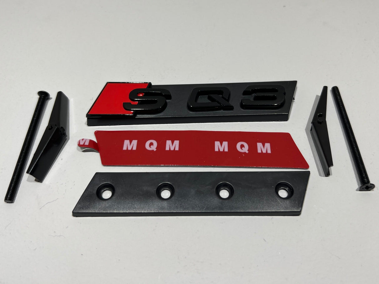 Audi front badges - Gloss Black, SQ3 image