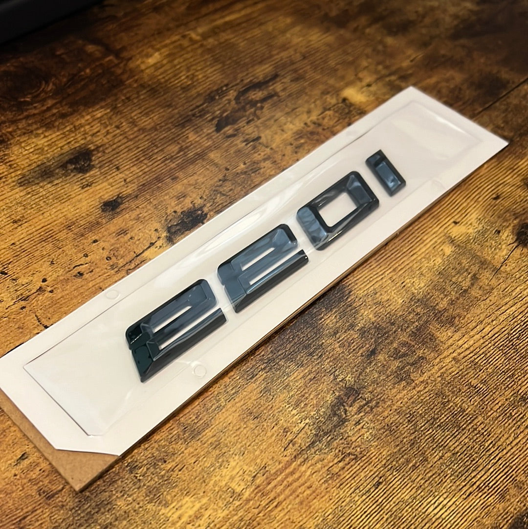 BMW badge replacement