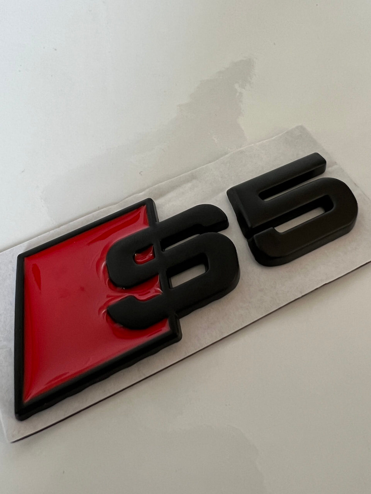 Audi rear badges - Matte Black, S5 image