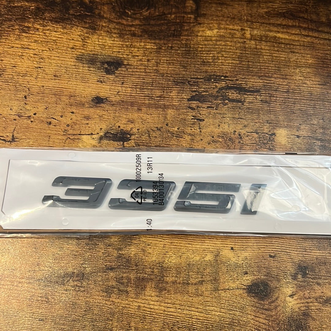 BMW badge replacement