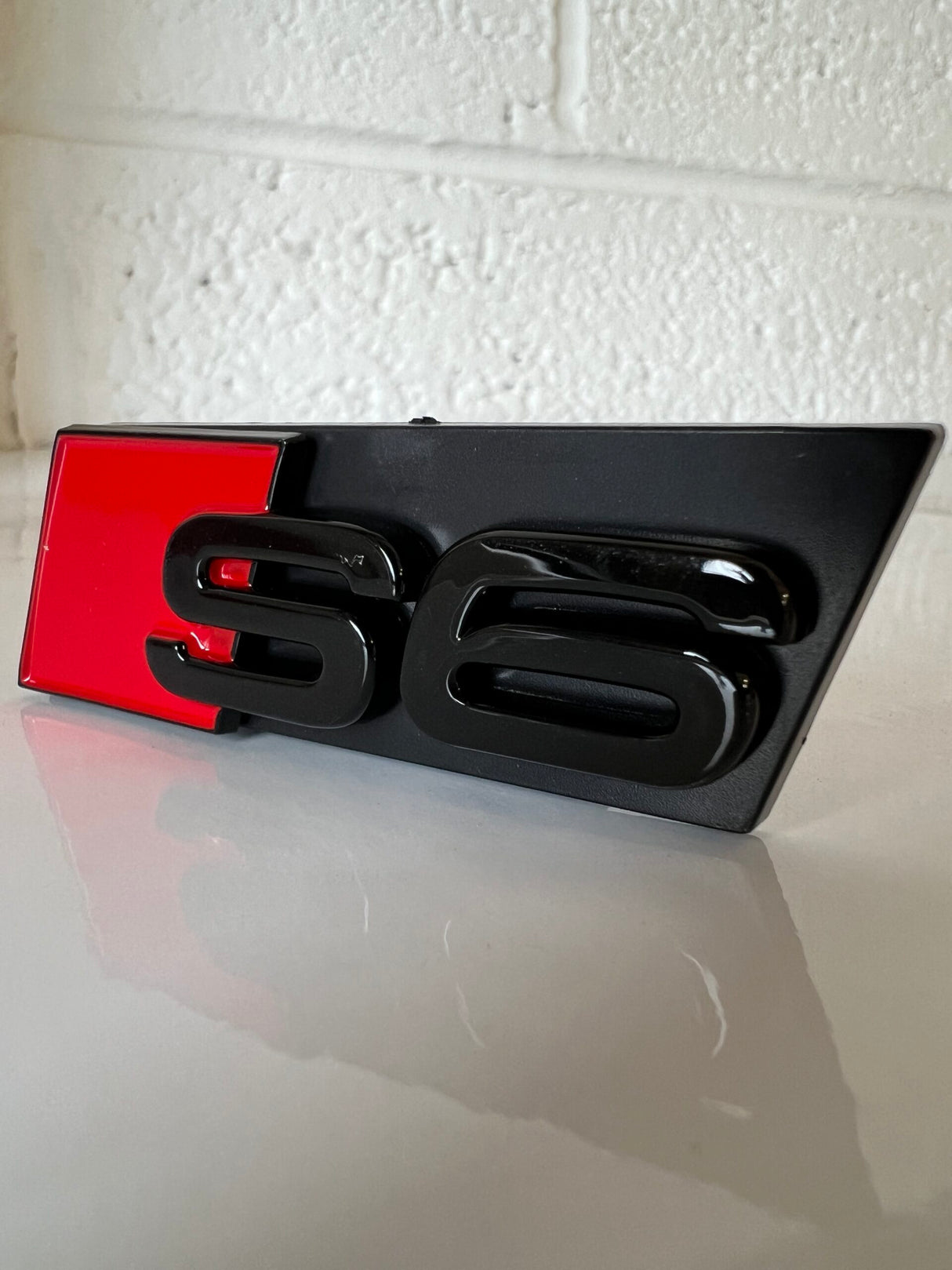 Audi front badges - Gloss Black, S6 image