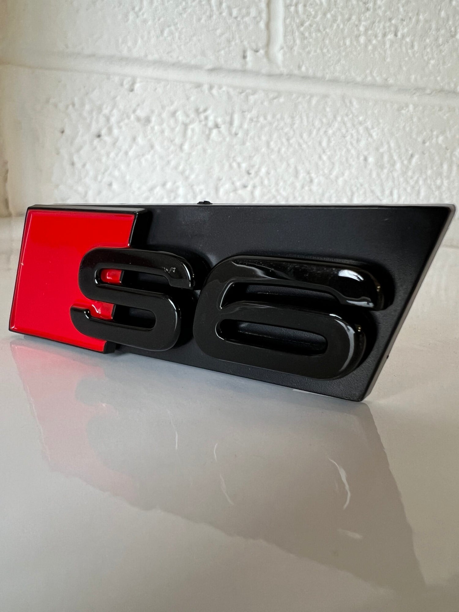 Audi front badges - Gloss Black, S6 image