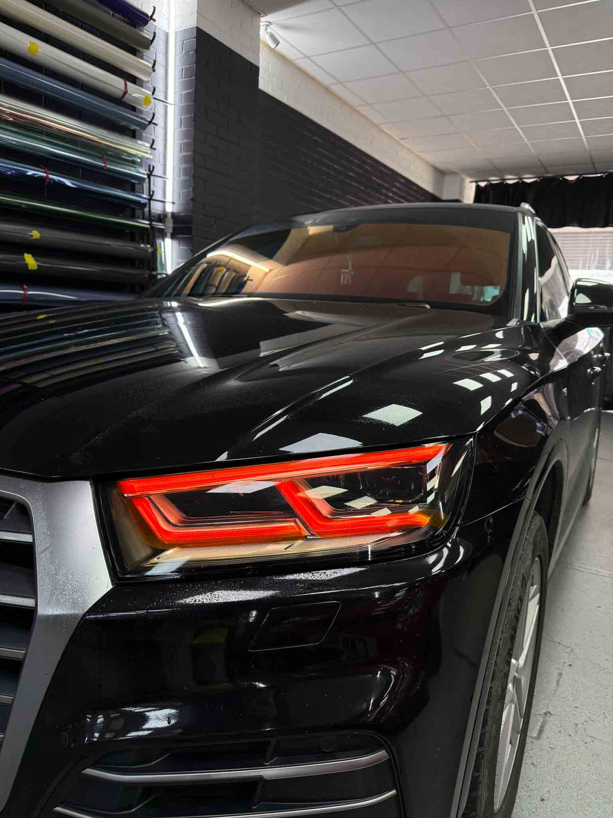 Audi Q5 2nd gen. DRL tint kit (SKU )