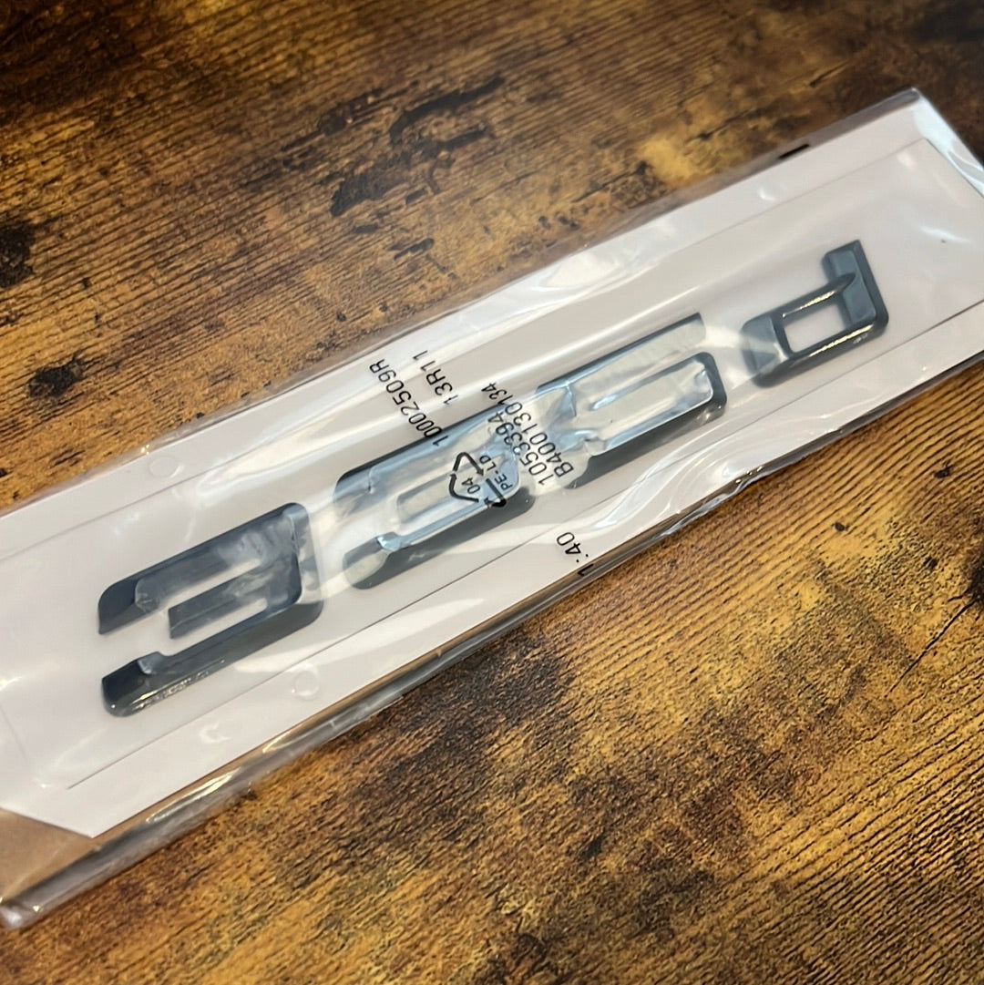 BMW badge replacement