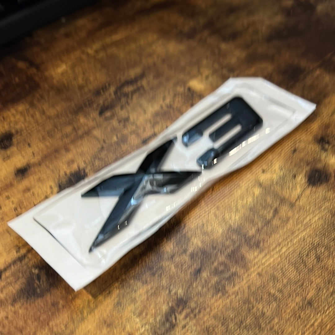 BMW badge replacement