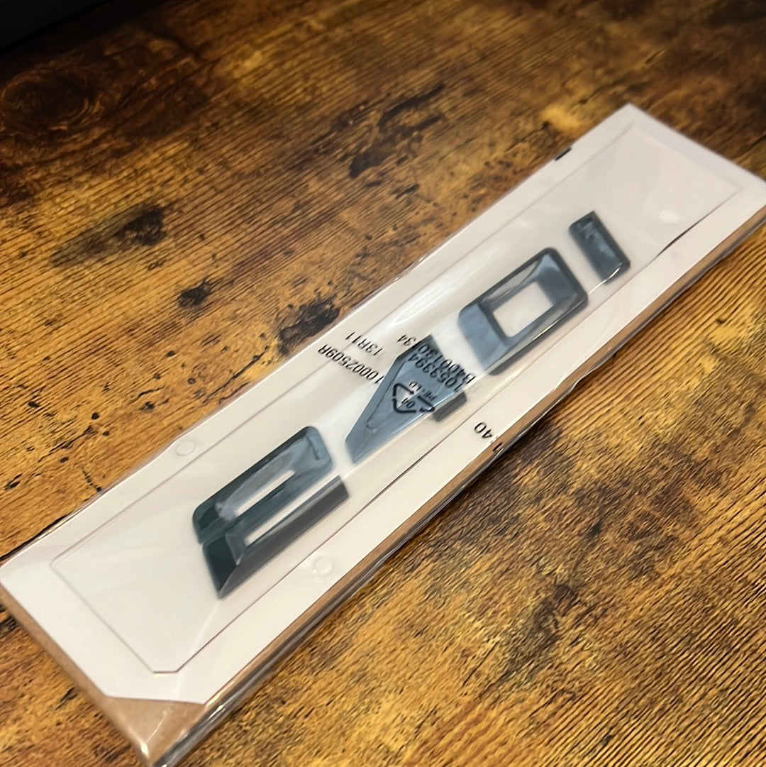 BMW badge replacement