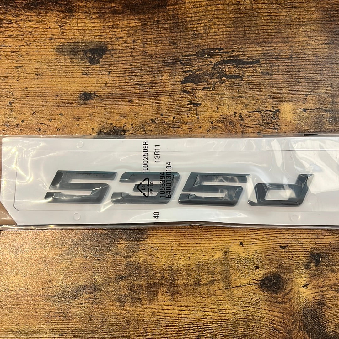 BMW badge replacement