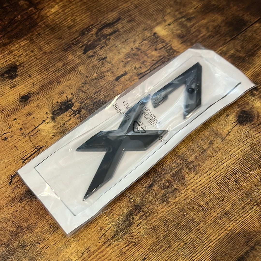 BMW badge replacement