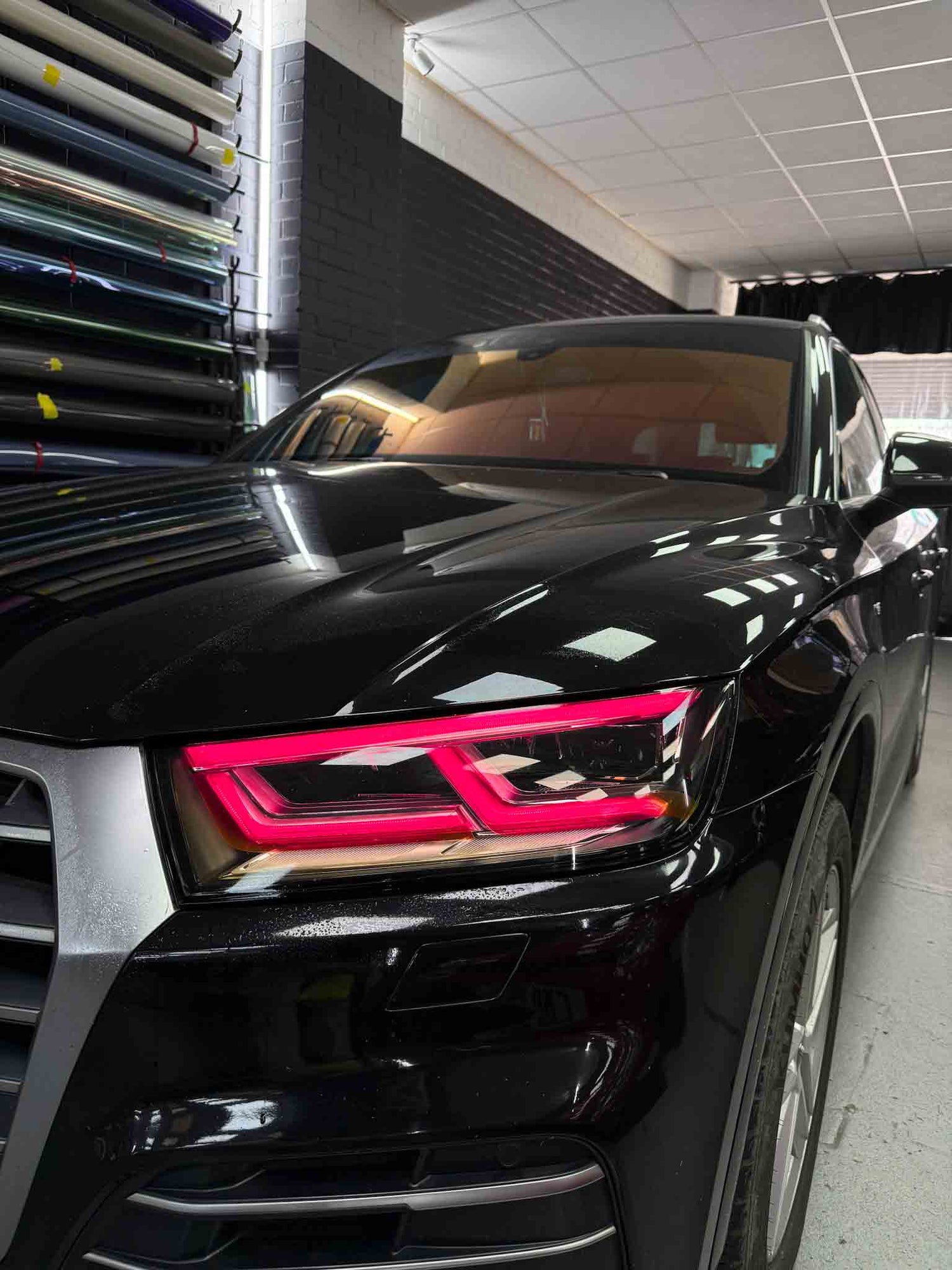 Audi Q5 2nd gen. DRL tint kit (SKU )