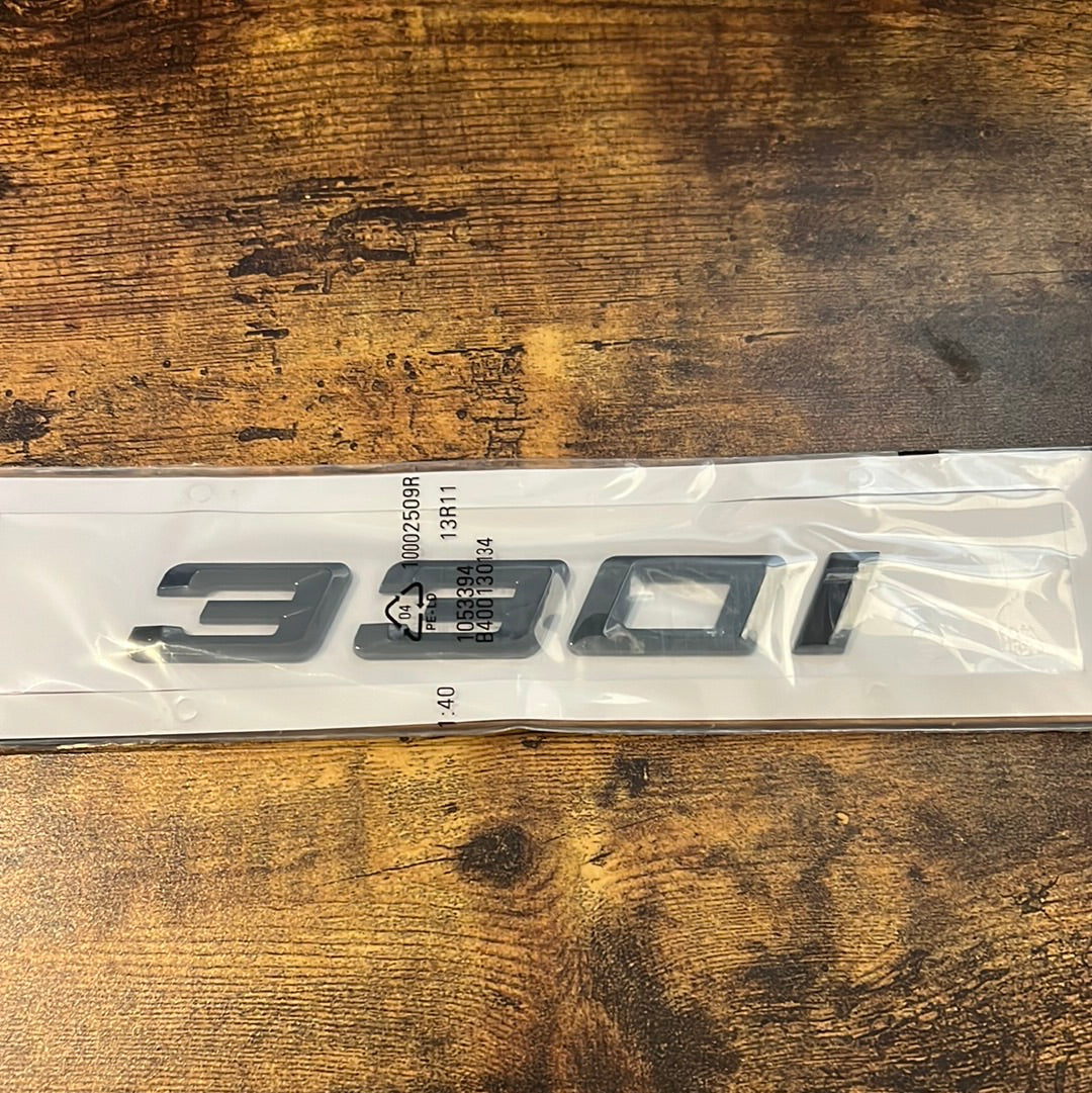 BMW badge replacement