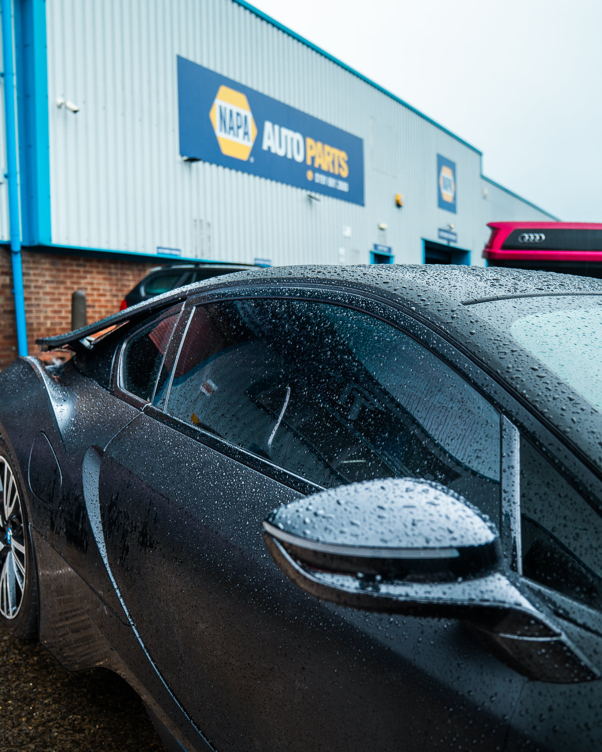 Front (driver and passenger) window tinting