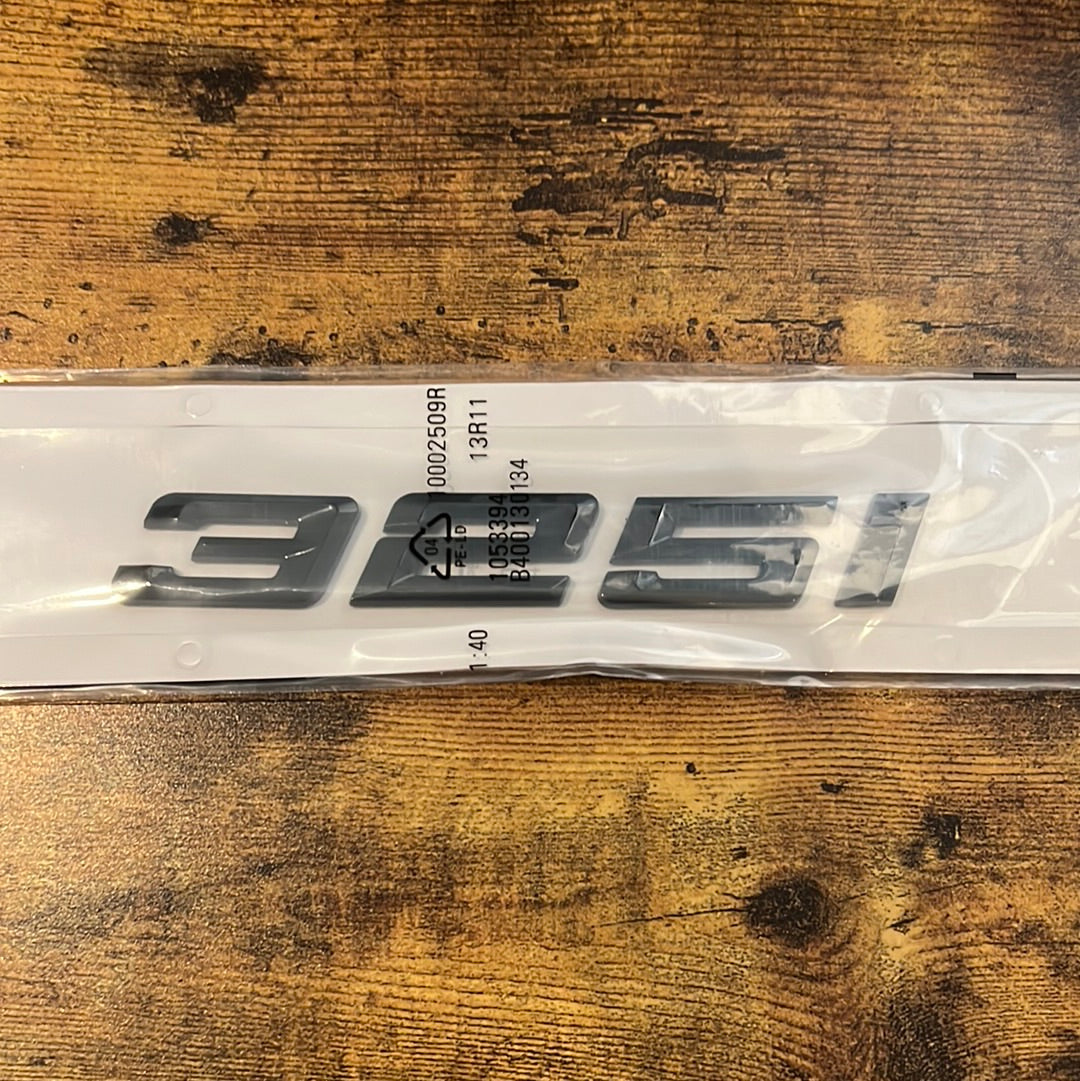 BMW badge replacement