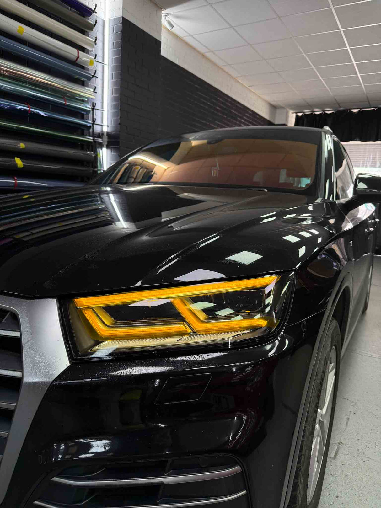 Audi Q5 2nd gen. DRL tint kit (SKU )