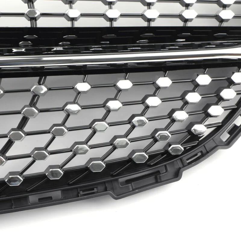 Mercedes C class W205 (2019-2021) Diamond style grille image 2