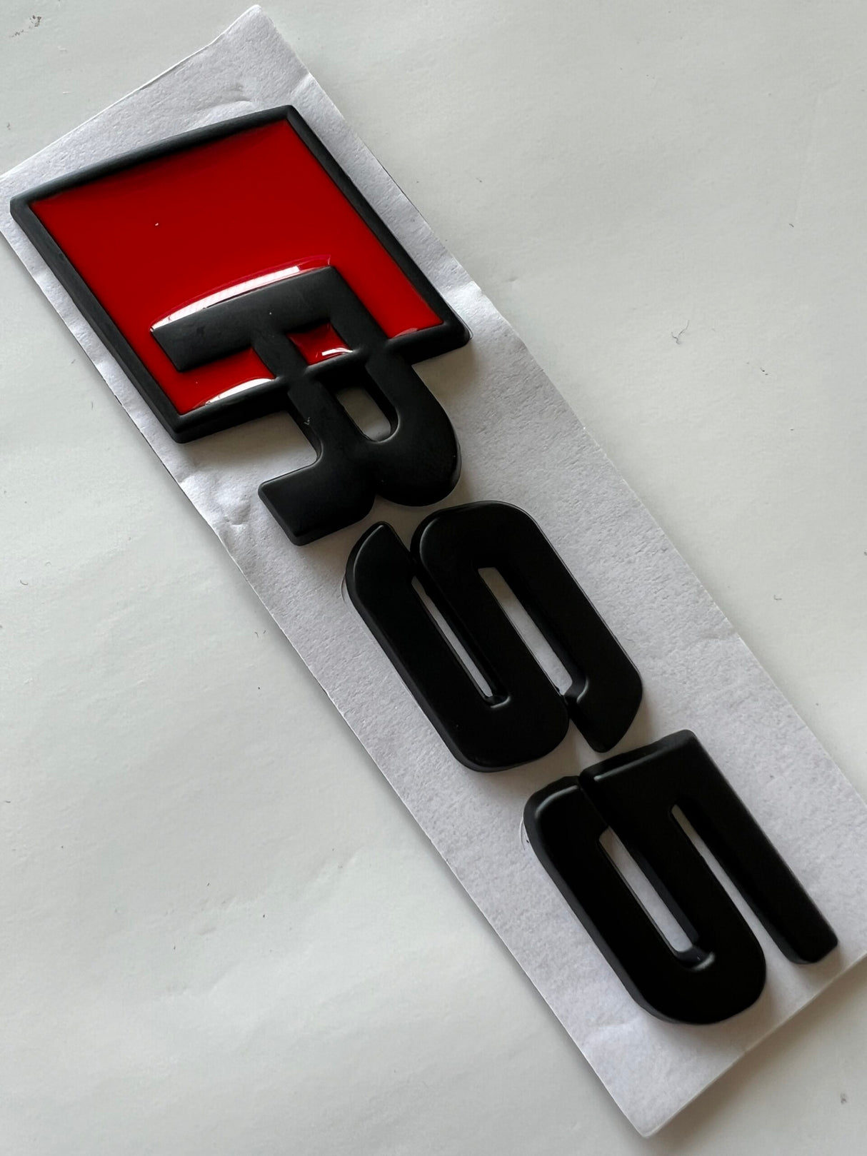 Audi rear badges - Matte Black, RS5 image