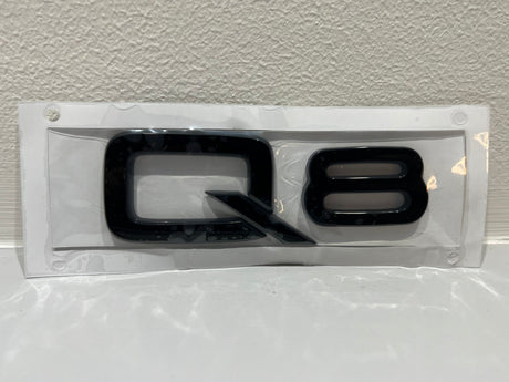 Audi rear badges - Gloss Black, Q8 image