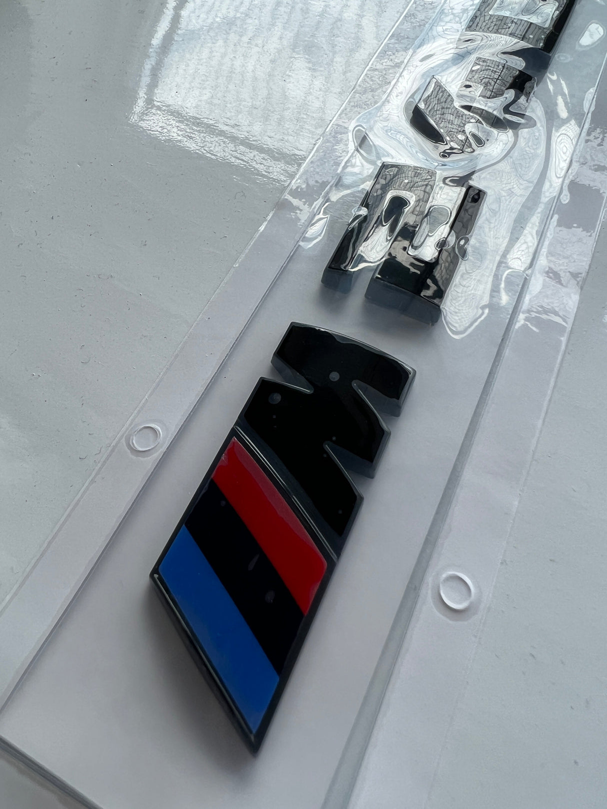 BMW badge replacement