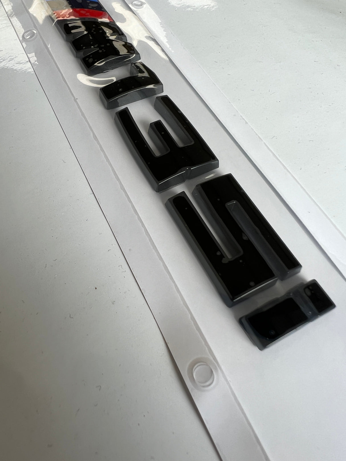 BMW badge replacement