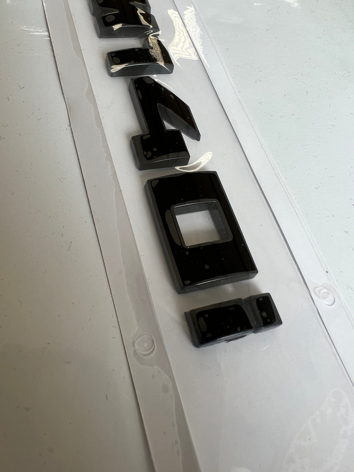 BMW badge replacement