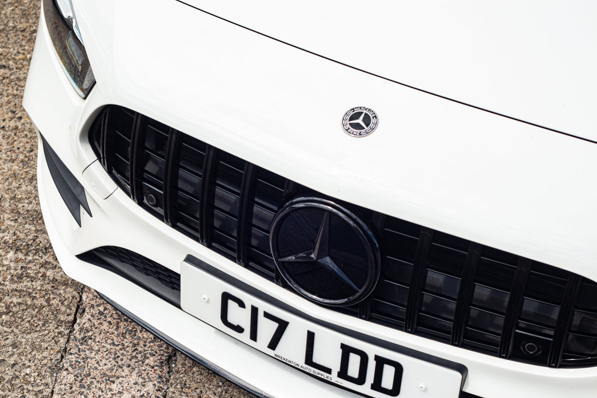 Mercedes front badge replacement