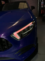 Mercedes A class DIY DRL tint kit
