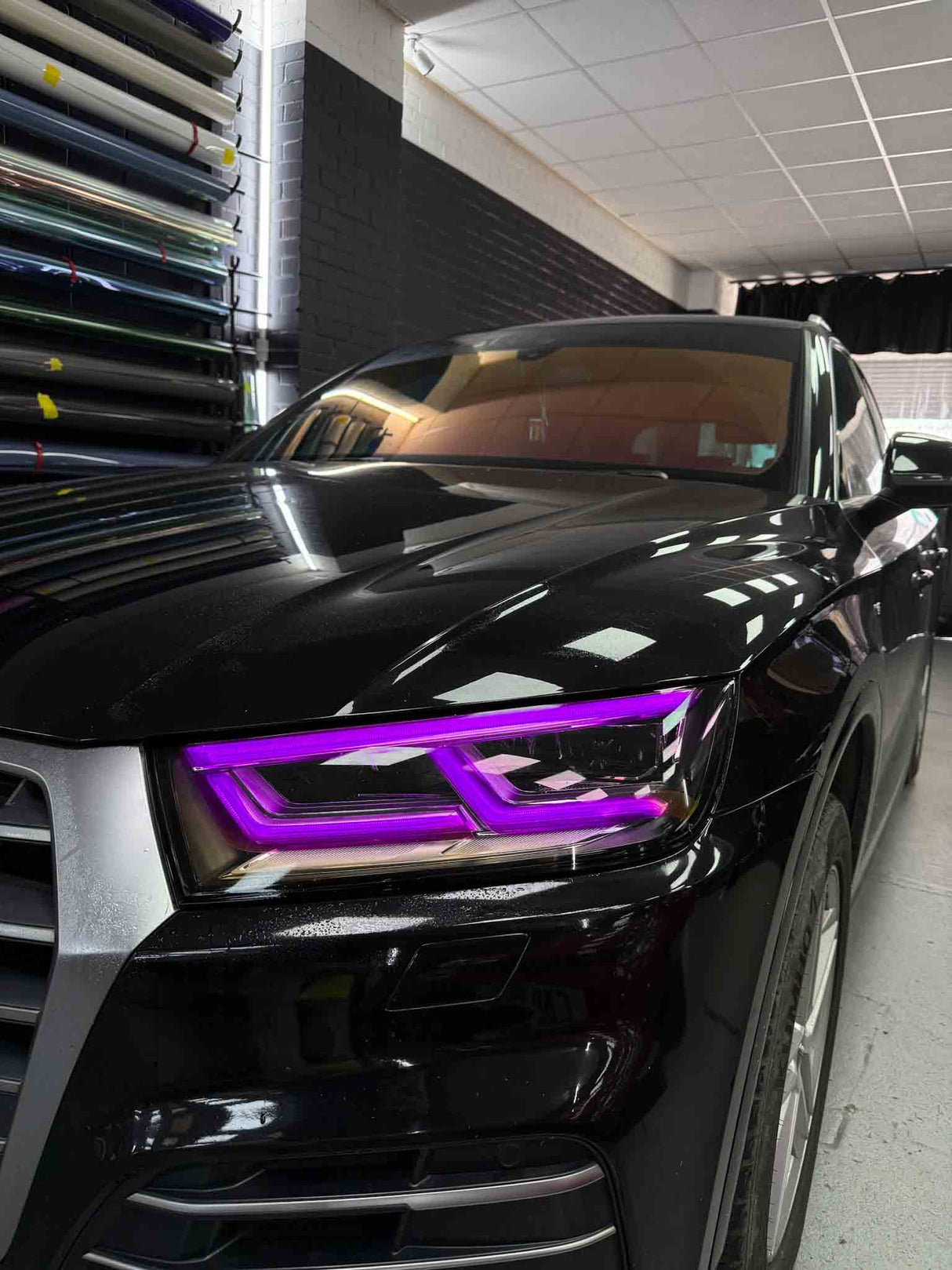 Audi Q5 2nd gen. DRL tint kit (SKU )