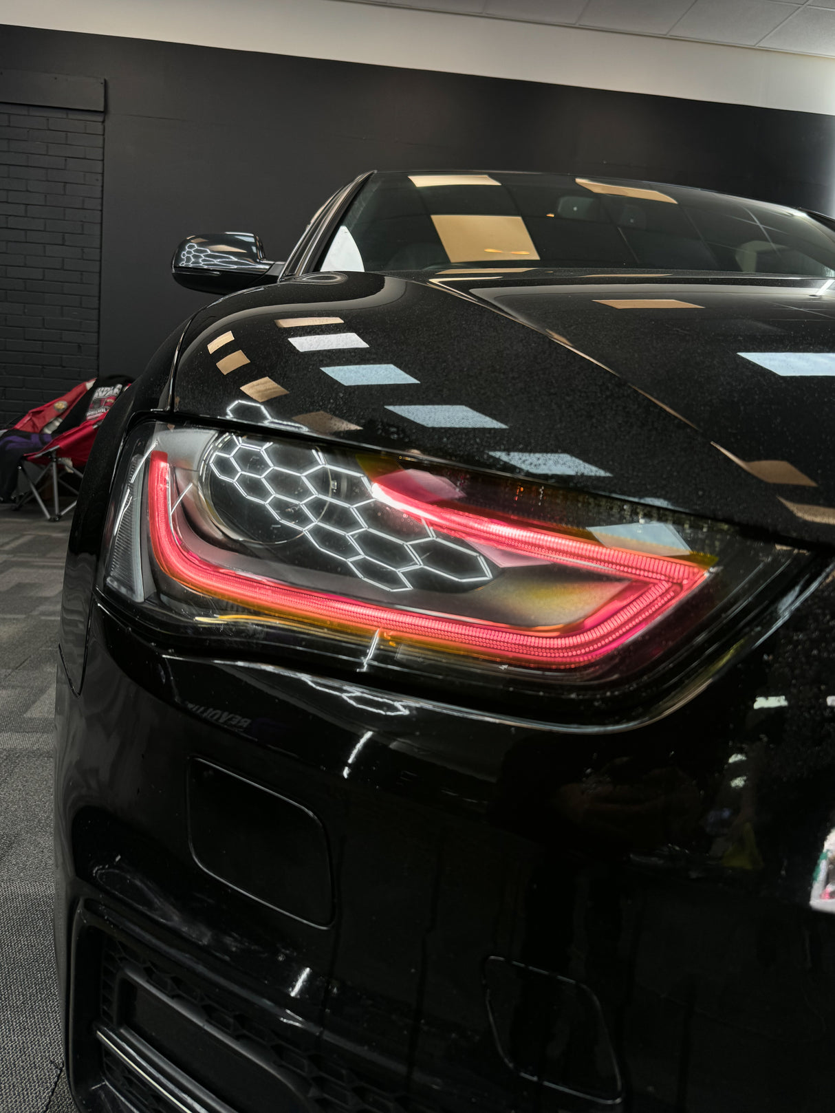 Audi A4 B8 DIY DRL tint kit