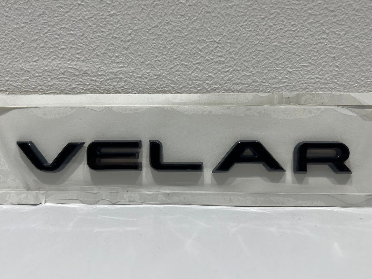 Range Rover Velar R Design Badge RR Velar badge – Revolution Tint