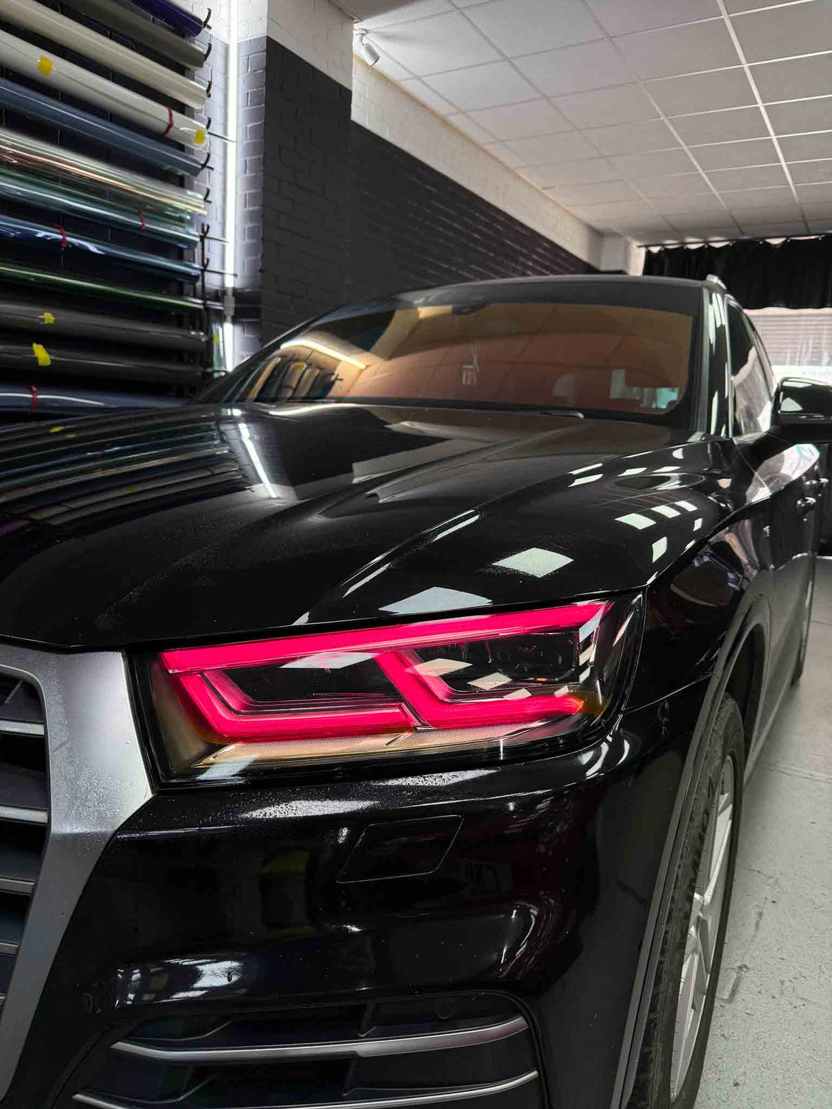 Audi Q5 2nd gen. DRL tint kit (SKU )