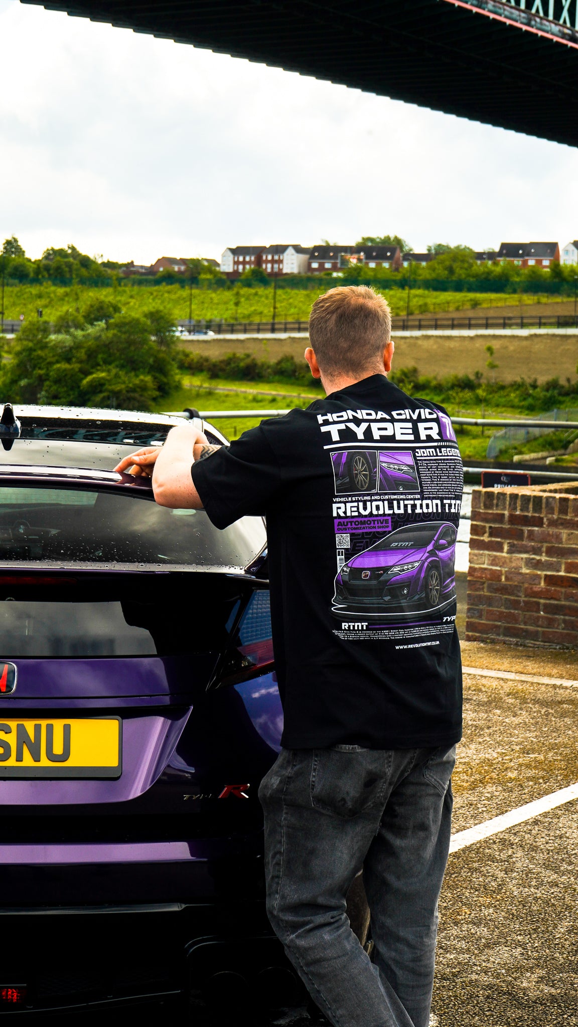 Oversized T Shirt (Honda Civic Type R)