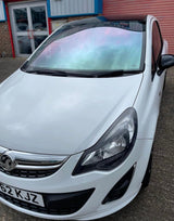 Chameleon front (drivers and front passenger) window tinting service