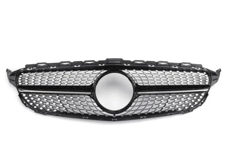 Mercedes C class W205 (2019-2021) Diamond style grille image 0