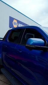 Front (driver and passenger) window tinting