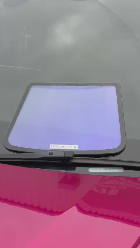 Midnight blue chameleon tint