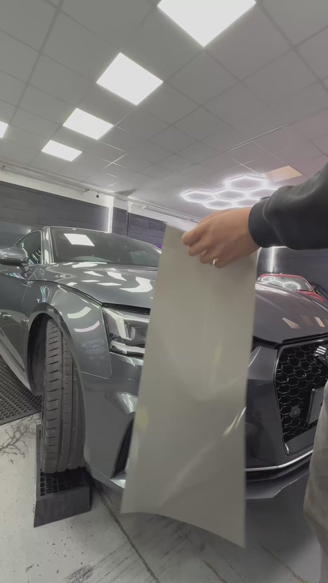 Audi A5 B9 headlight tint